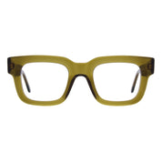 Green Andy Wolf eyeglasses on white background