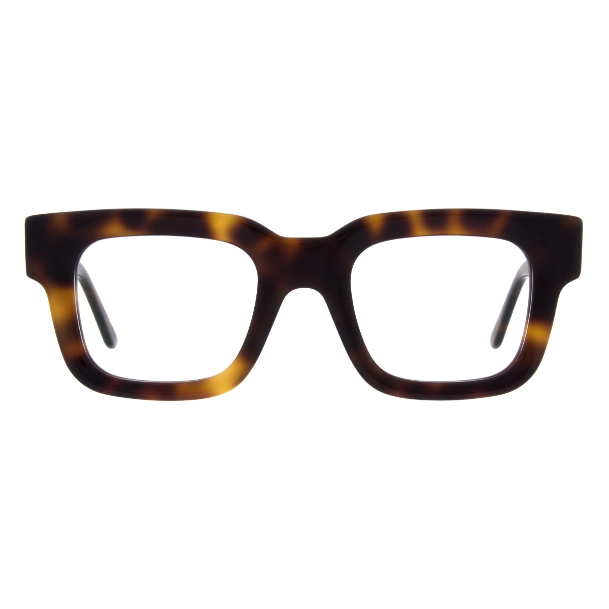 Andy Wolf Tortoiseshell glasses on a white background