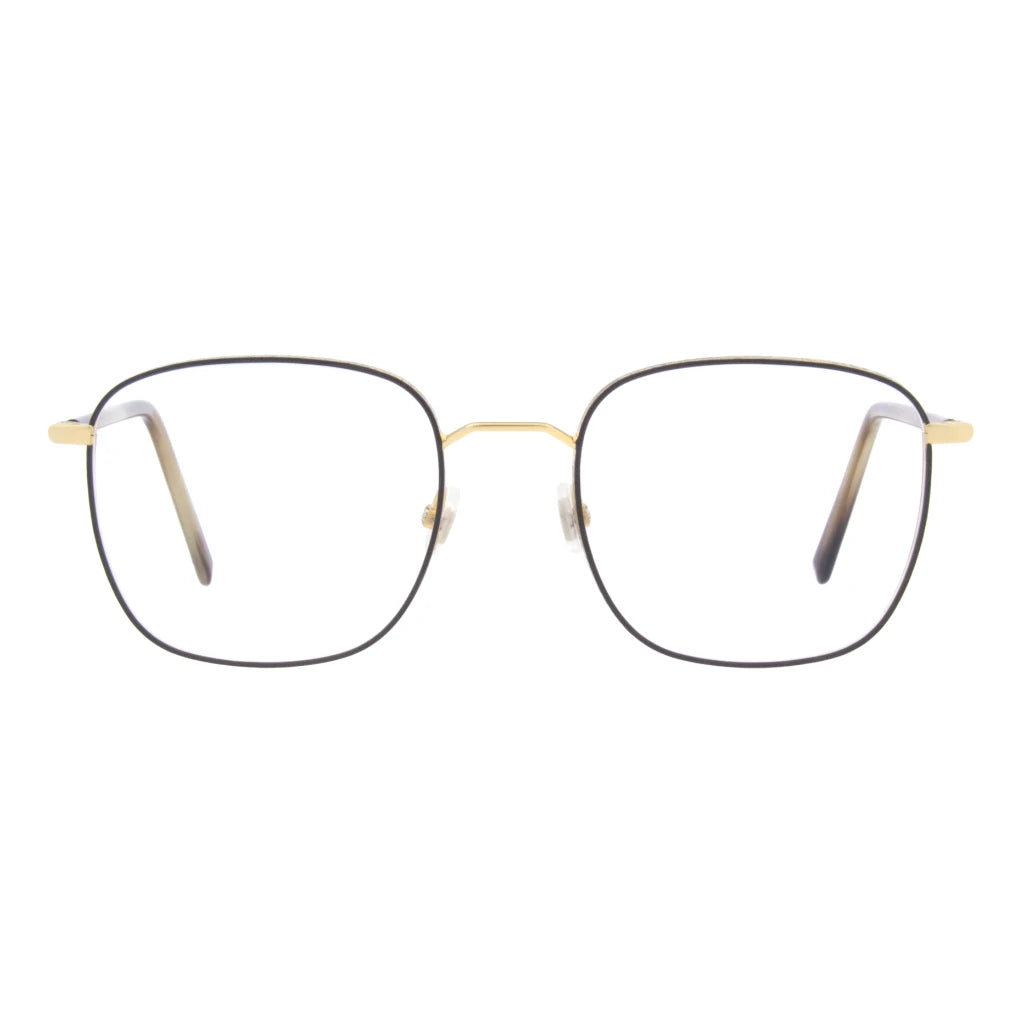 Gold Andy Wolf luxury glasses made in France