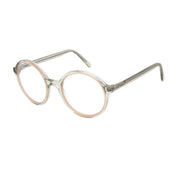 Clear ring round luxury handmade Andy Wolf plastic eyeglasses