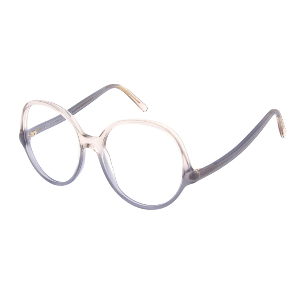 Blue vintage retro luxury handmade eyeglasses by Andy Wolf