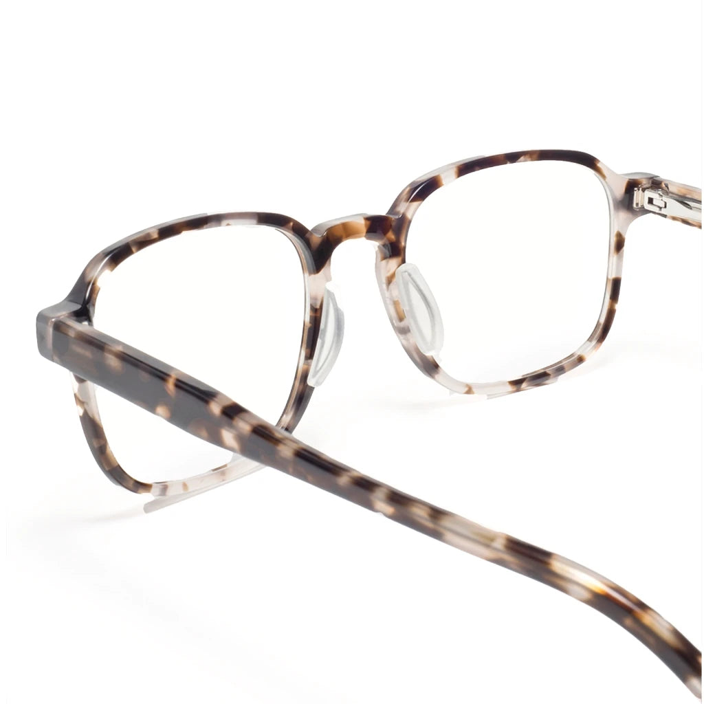 Grey tortoise inside Dayton active prescription eyeglasses by Article One at The Optical Co