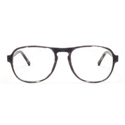 Black tortoise Dunn active prescription aviator shaped eyeglasses by Article One at The Optical Co