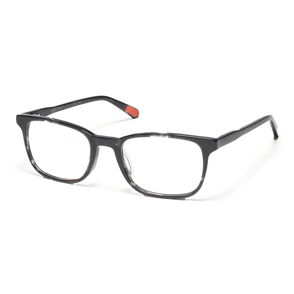 Black tortoise side Payne rectangular active prescription eyeglasses by Article One at The Optical Co