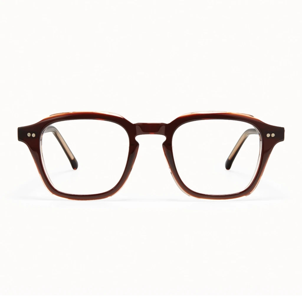Brown Sage prescription eyeglasses by Article One at The Optical Co