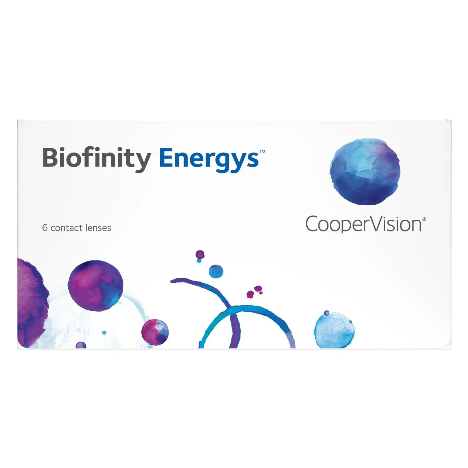 Certified Biofinity energys monthly Contact Lenses by Cooper Vision on sale online at The Optical Co at the best prices