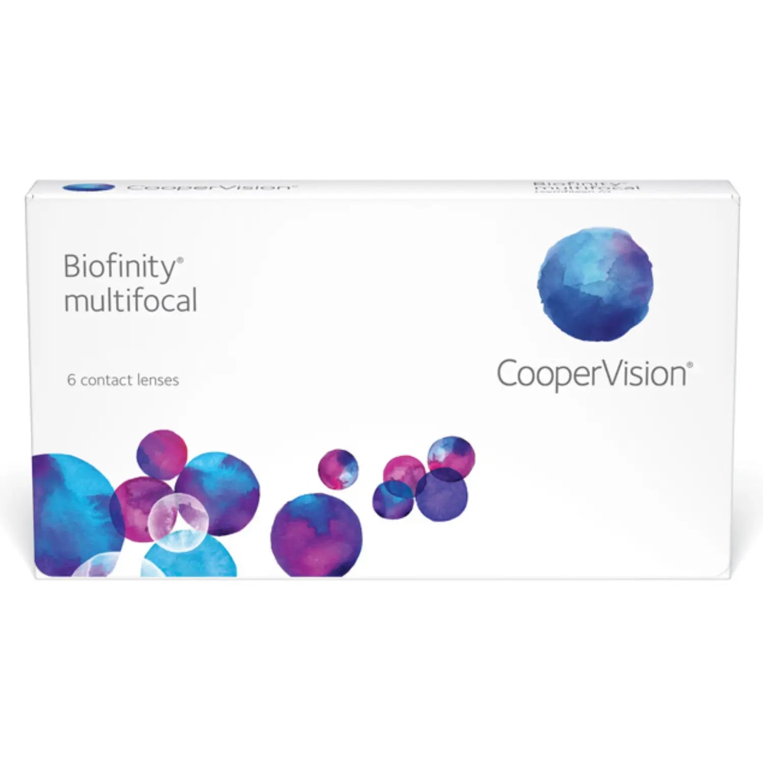 Certified Biofinity monthly multifocal Contact Lenses by Cooper Vision on sale online at The Optical Co at the best prices