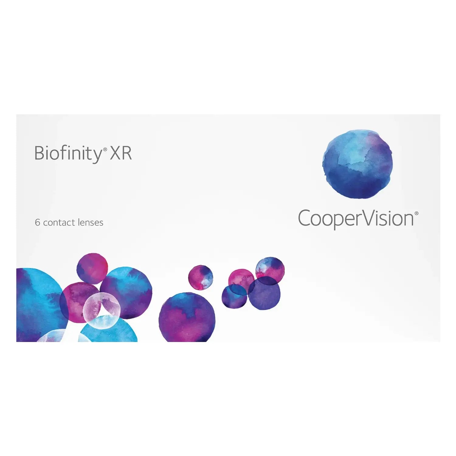 Certified Biofinity XR monthly Contact Lenses by Cooper Vision on sale online at The Optical Co at the best prices
