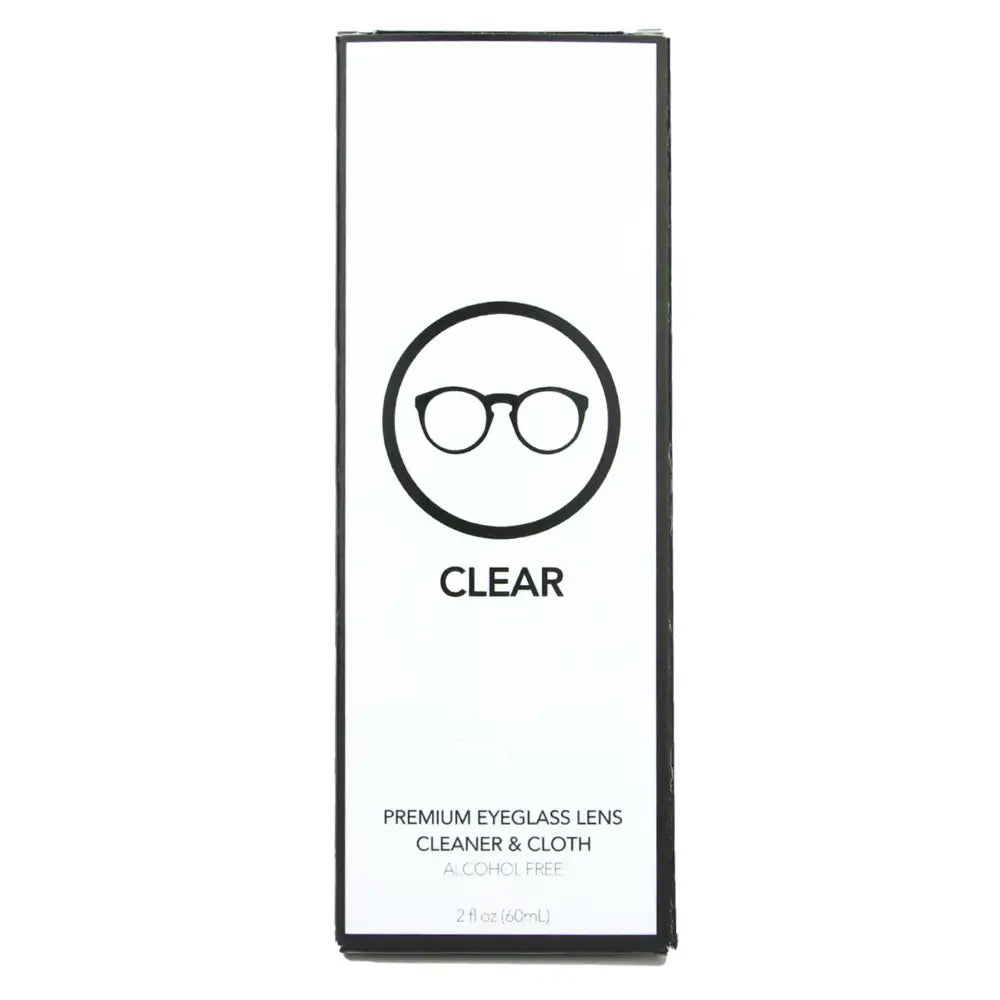 CLEAR premium prescription lens eyeglass cleaner
