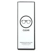 CLEAR premium prescription lens eyeglass cleaner