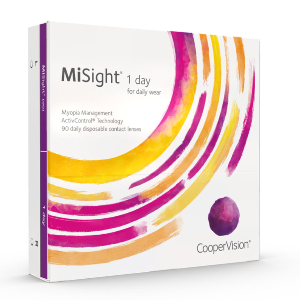 MiSight contact lenses available to order online at The Optical. Co