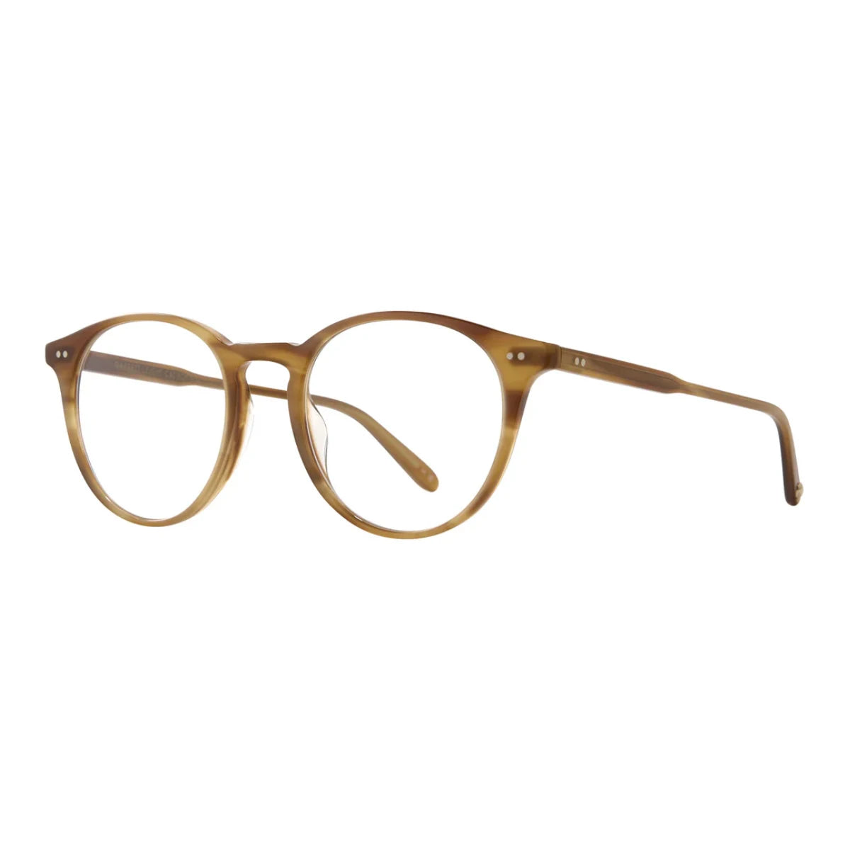 GLCO Clune round frames True Demi tortoise