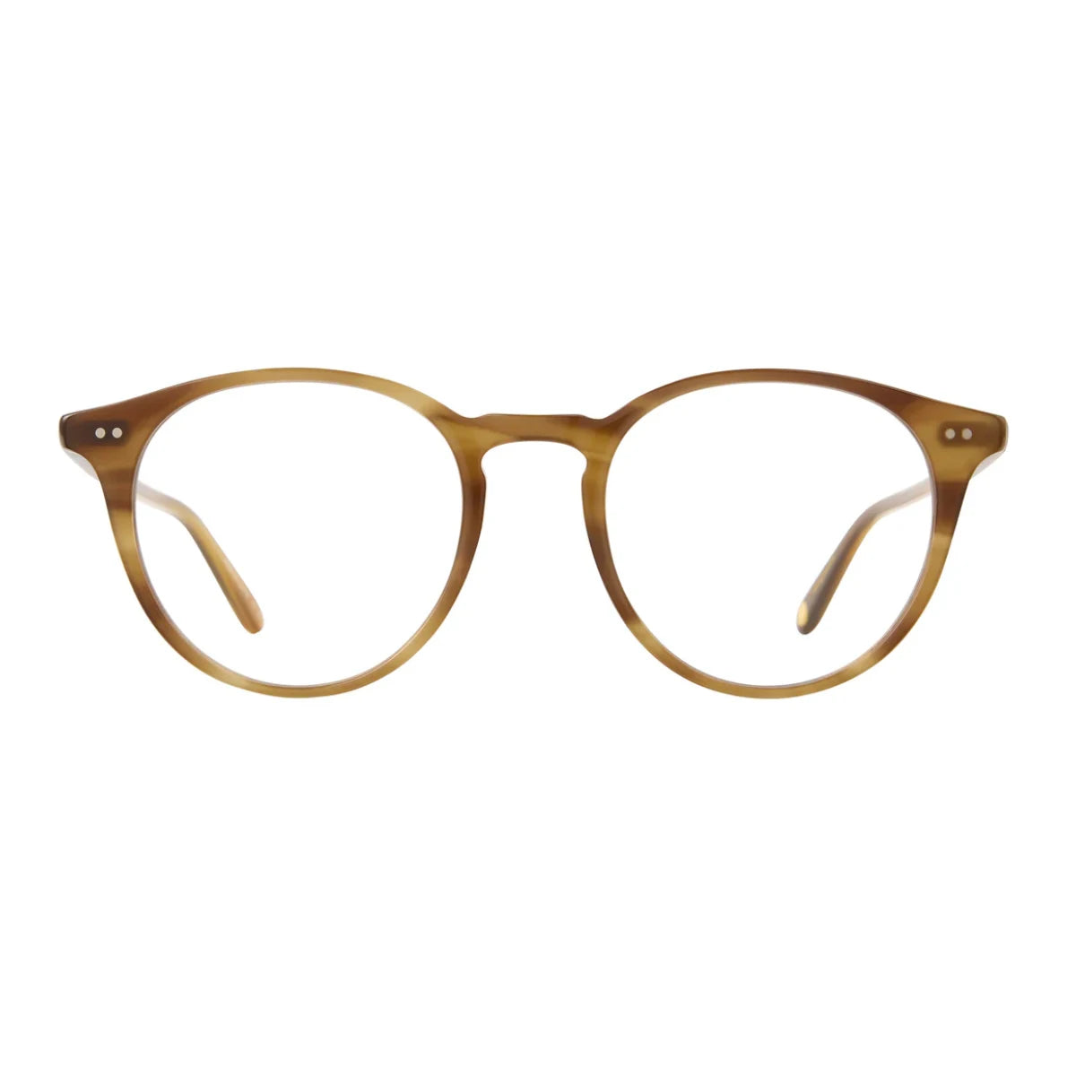 GLCO Clune round frames True Demi tortoise