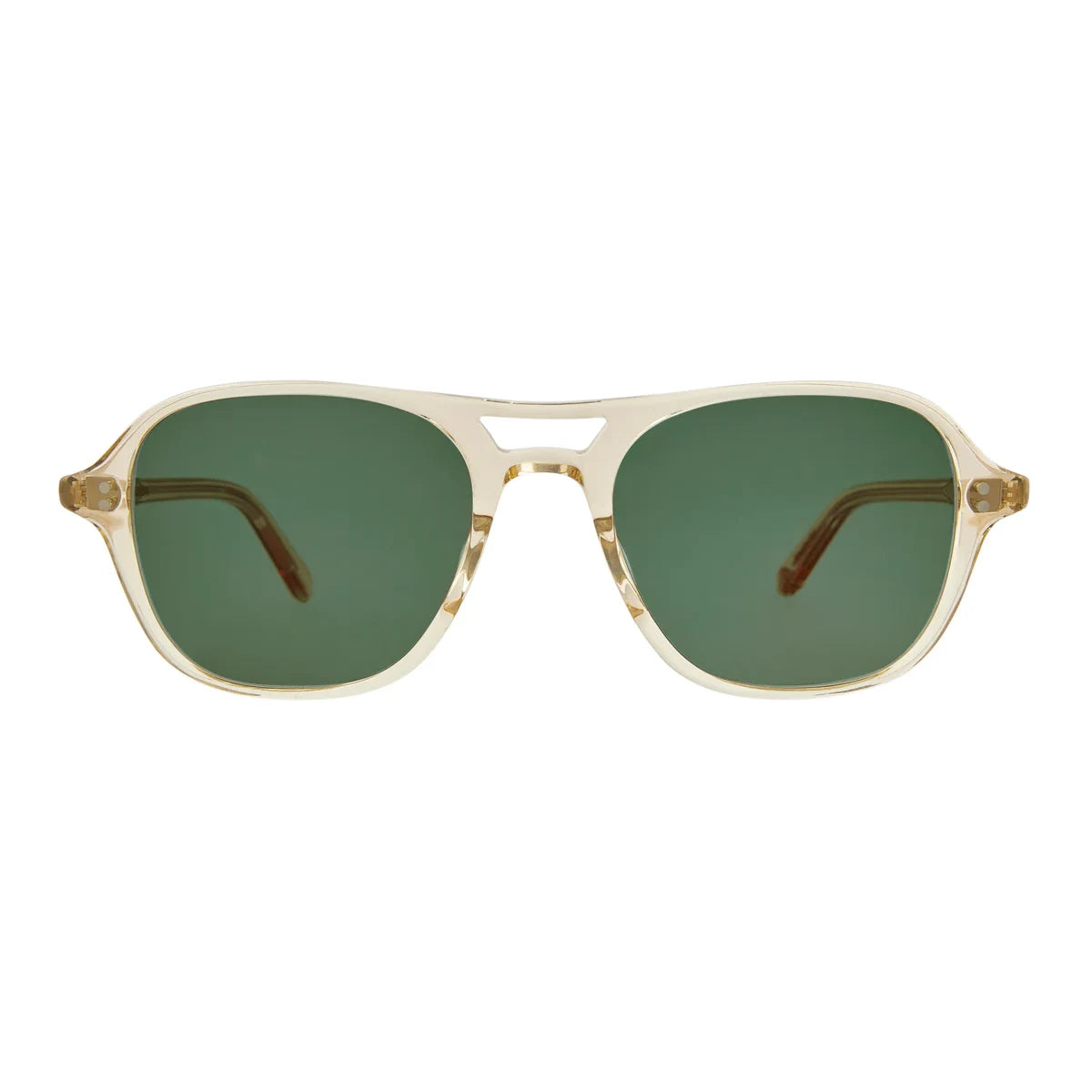 Champagne crystal GLCO Docs modern luxury sunglass frames