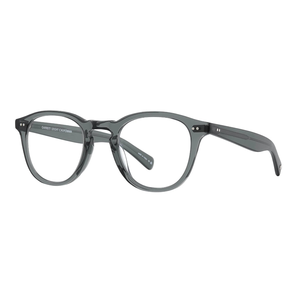 Grey crystal Hampton X thick eyeglass frames for men and women