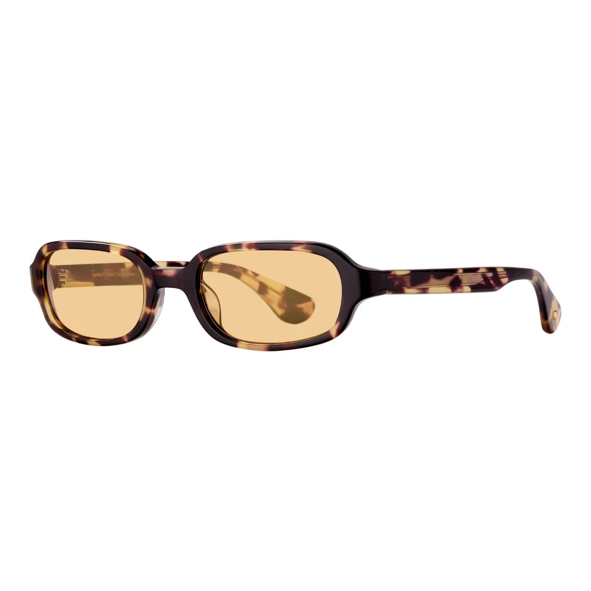 Tortoise retro inspired oval sunglasses by GLCO available to order online at The Optical. Co