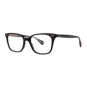 Black plastic womens GLCO cat-eyed luxury prescription eyeglasses