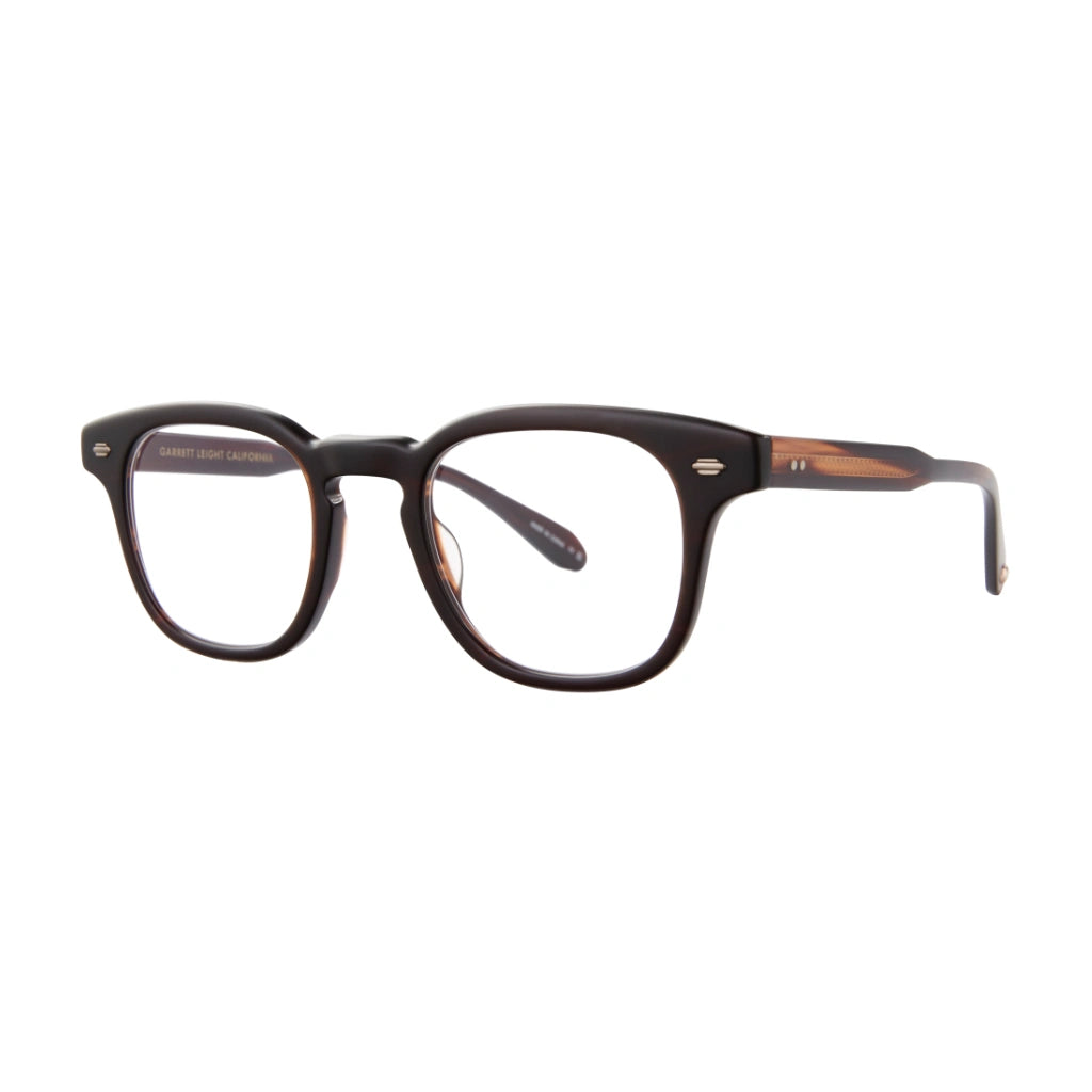 Matte tortoise Sherwood GLCO '50s inspired tailored prescription eyeglass frames