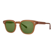 Matte brown Sherwood luxury polarized sunglasses