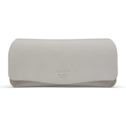 Grey sand luxury eyeglass case by GLCO at The Optical. Co