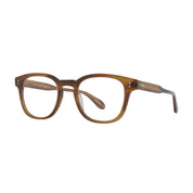 Brown square Garrett Leight plastic luxury eyeglasses for men and women