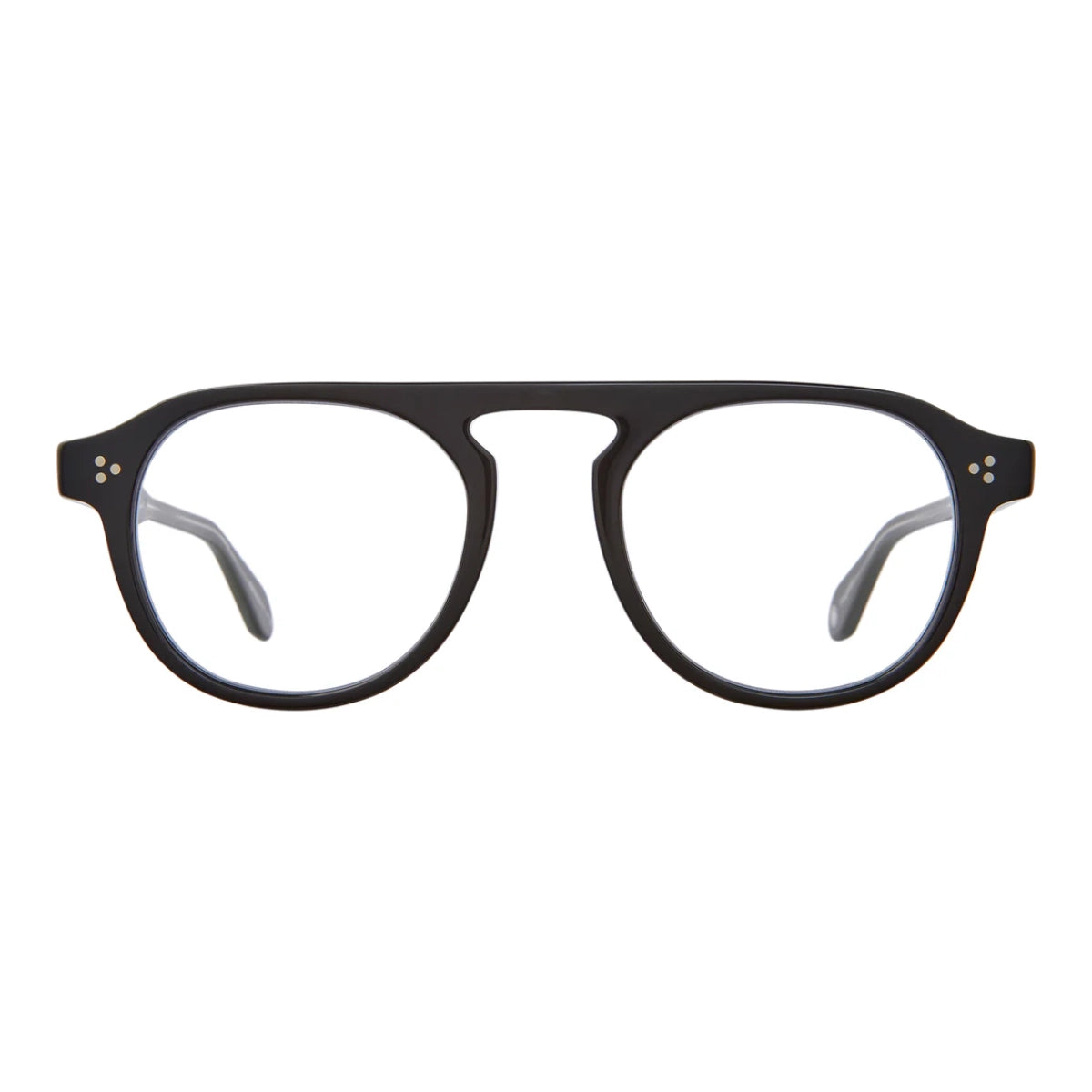 Black GLCO Harding eyeglasses on white background