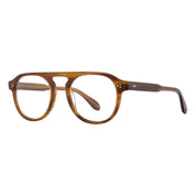 Cherry GLCO Harding eyeglasses on white background