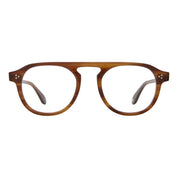 Cherry GLCO Harding eyeglasses on white background