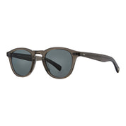 Black glass GLCO Hampton X luxury sunglasses on white background