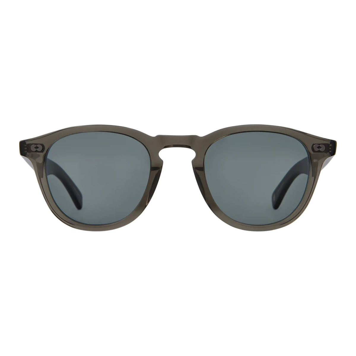 Black glass GLCO Hampton X luxury sunglasses on white background