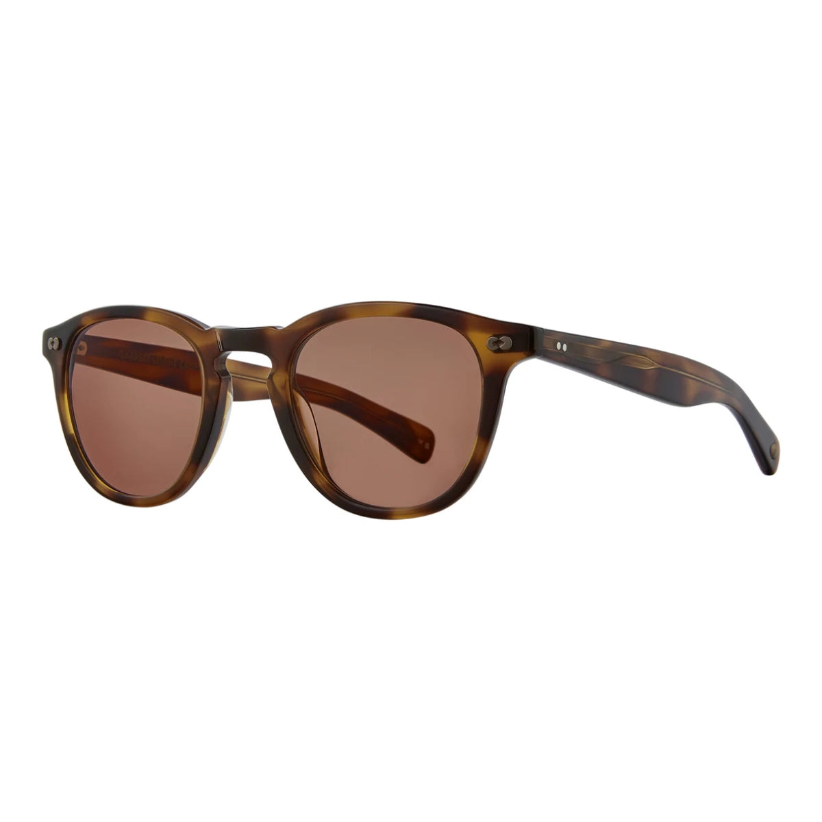 Tortoise GLCO Hampton X luxury sunglasses on white background