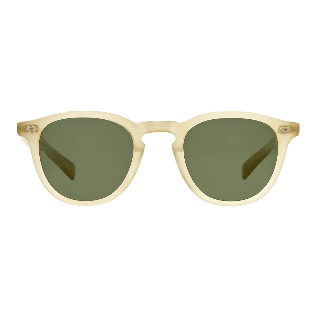 Toffee color GLCO Hampton X luxury sunglasses on white background
