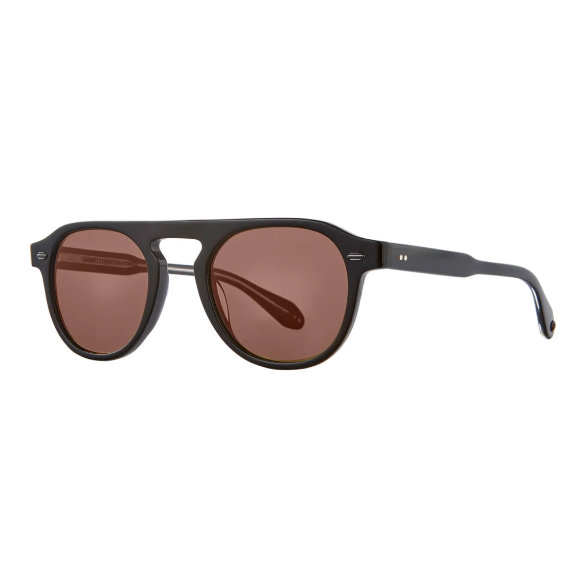 Black GLCO Harding Suns sunglasses on white background