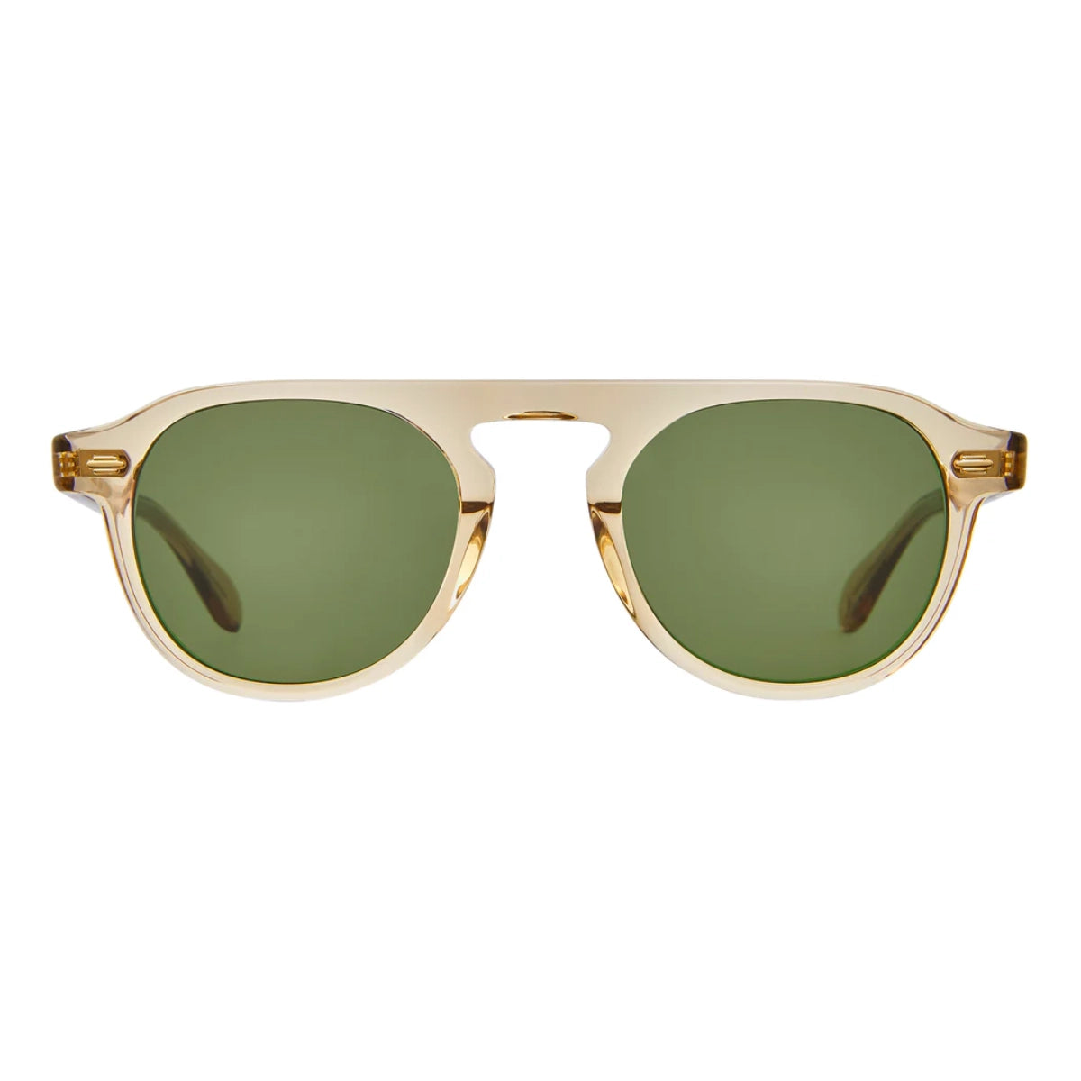 Brew crystal GLCO Harding Suns sunglasses on white background