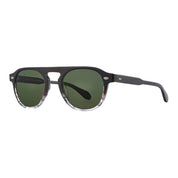 Black grey GLCO Harding Suns sunglasses on white background