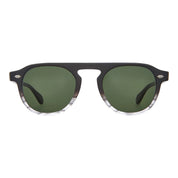 Black grey GLCO Harding Suns sunglasses on white background