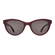 Berry GLCO oversized women's cat-eyed sunglasses on white background