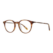 Tortoise Clune J round eyeglasses frames on white background