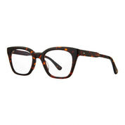 Caviar tortoise El Rey cat-eyed womens eyeglasses by GLCO