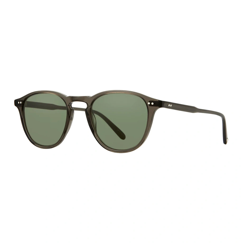 Black Hampton luxury sunglasses by Garrett Leight