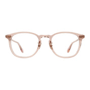 Pink Kinney J glasses with nose pads by Garrett Leight