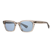 Clay crystal narrow rectangular plastic wayfarer sunglasses by GLCO