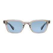 Clay crystal narrow rectangular plastic wayfarer sunglasses by GLCO