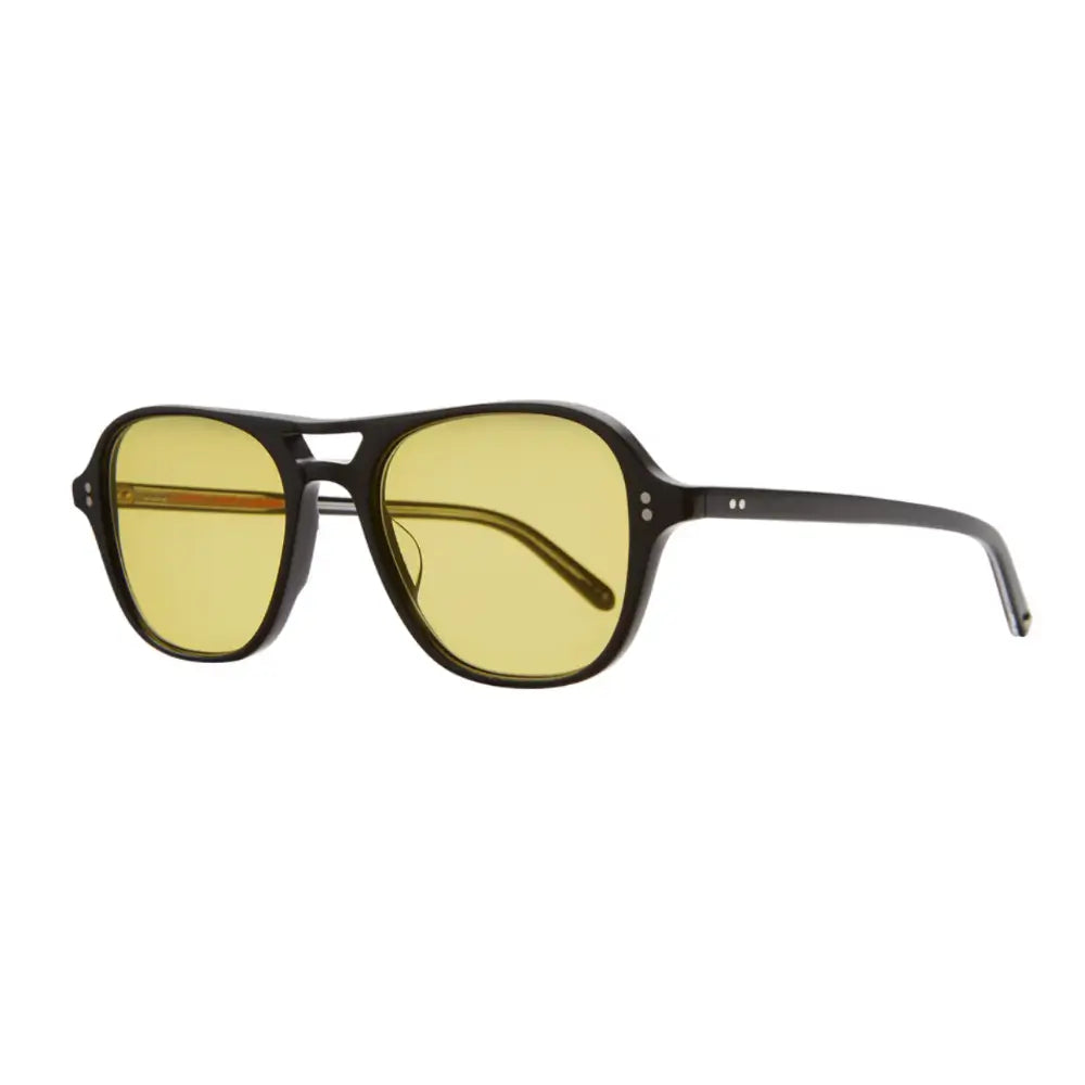 Yellow lenses Garrett Leight luxury polarized sunglasses online at The Optical Co