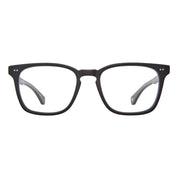 Black GLCO Earvin eyeglass frames on white background