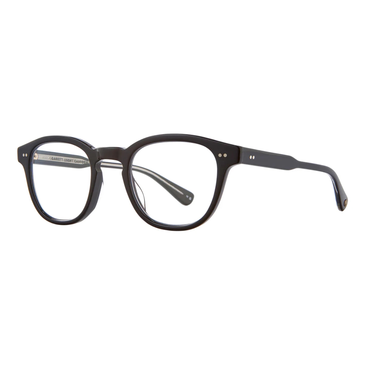 Black Evan glasses by GLCO on white background