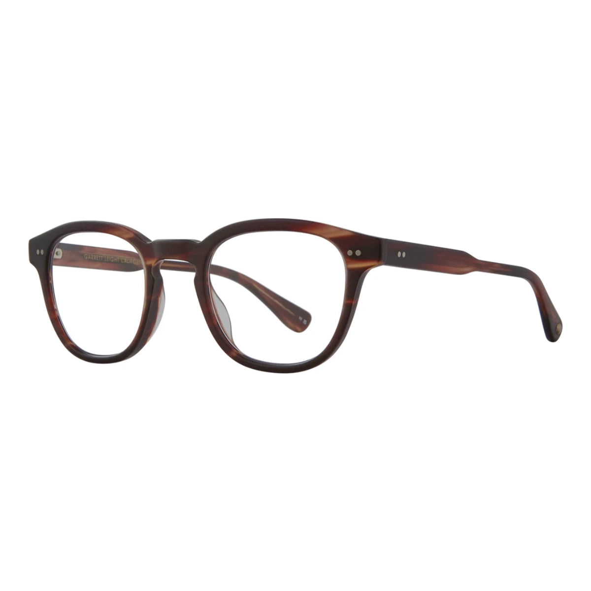 Redwood tortoise Evan glasses by GLCO on white background