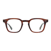 Tortoise Garrett Leight bold square plastic eyeglass frames for men and women