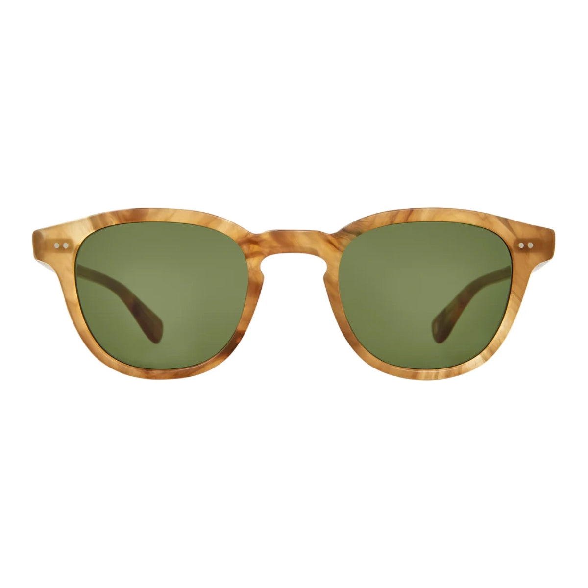 Agave tortoise GLCO Evan premium sunglasses on white background