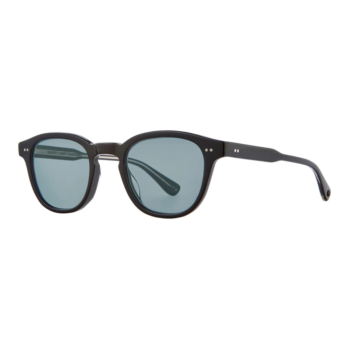 Black GLCO Evan premium sunglasses on white background